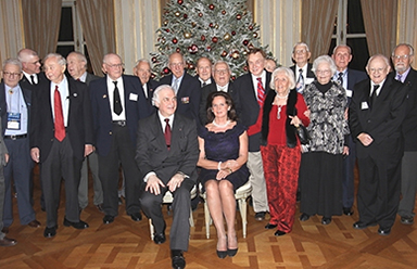 ambassador-and-vets384 Belgian ambassador and his wife with veterans