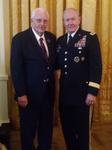 Doug Dillard, VBOB President; General Martin Dempsey, Chairman of the Joint Chiefs of Staff