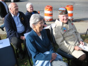 (front) Jeanne de Marcken, Associate, John McAuliffe, 87th Infantry Division