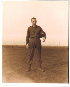 Capt. V. L. Auld, Geilenkirchen, Germany, Nov. 1944