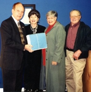 (l-r) James Hunt, Jane Hunt,  Sarah Naugher, David Naugher